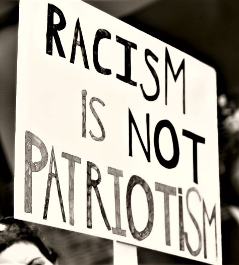 racism is not patriotism
